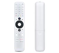 TCNOUMT Télécommande de rechange adaptée pour Strong TV LEAP-S3 R-C-OHS-C009 Android TV Streaming Box Blanc (veuillez vous assurer que votre ancienne télécommande correspond à notre image principale)