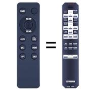 TCNOUMT Télécommande de rechange compatible avec amplificateur audio Yamaha RAX9 V499920 AX396 AX-396 AX496 AX-496 AX-596 AX596 / RC7060-0004