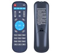 TCNOUMT Télécommande de rechange compatible avec M8S+ M8S Plus Ki Pro Mecool BB2 Km8 Bm8 KM9 L HM5 KII KIII KI KM3 Android TV Box