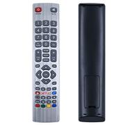 TCNOUMT Télécommande de rechange générique pour téléviseur Sharp Aquos, compatible avec Sharp Smart Televesion avec bouton YouTube, Netflix, NET+