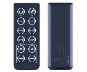 TCNOUMT Télécommande de rechange pour enceinte d'étagère Edifier R1280DB RC10E Powered Noir