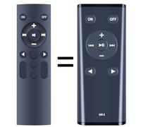 TCNOUMT Télécommande de rechange pour récepteur AV NAD DR2 D3020 D-3020 NR2 D7050 D-7050