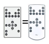 TCNOUMT Télécommande de rechange pour Tivoli Audio PAL+ PALPRWHT