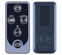 TCNOUMT Télécommande de rechange VU6670 pour ventilateur oscillant Rowenta (veuillez noter que votre télécommande d'origine doit correspondre à celle de l'image principale)