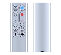 TCNOUMT Télécommande de Ventilateur Compatible avec Dyso n HP00 HP01 AM09 Pure Hot+Cool Link Desk Air Purifier Matériau Non métallique Argenté