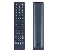 TCNOUMT Télécommande universelle compatible avec Technika Blaupunkt TV BLF/RMC/0002 BLFRMC0002 UNF/RMC/0003, compatible avec Alba Bush TV DH-1418 DH-2096