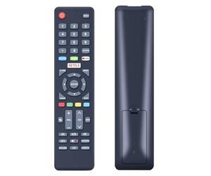 TCNOUMT Télécommande universelle de rechange pour Smart TV Konka Hyundai Seiki Atvio Sanyo Speler GHIA DYON 3402753
