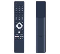 TCNOUMT Télécommande vocale compatible avec Nokia Android Smart TV 5500A 5800A 6500A 7500A