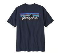 Patagonia T-shirt P-6 Logo Responsibili-Tee Homme manches courtes Bleu Taille M