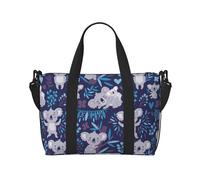 Tcoay Adorables koalas d'Australie, sac de plage pour femme - Sacs de voyage réutilisables à bandoulière