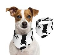 Tcoay Lévrier Italien,Bavoir pour Animaux de Compagnie, écharpe, Bandana pour Chats et Chiens, Serviette pour Chiens, écharpe réglable pour Animaux de Compagnie,L