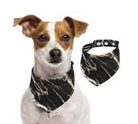 Tcoay Marbre installé,Bavoir pour Animaux de Compagnie, écharpe, Bandana pour Chats et Chiens, Serviette pour Chiens, écharpe réglable pour Animaux de Compagnie,S