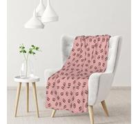 Tcoay Plaid décoratif à Motif de Bretzel salé, icône de Voyage Bavaroise, idéal pour canapé, lit ou Fauteuil. Dimensions : 76 x 102 cm (30 x 40 Pouces).