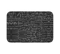 Tcoay Tapis de Sol antidérapant et Absorbant pour Salle de Bain, Tapis d'entrée, Tapis de Sol, Tapis pour Professeur de mathématiques