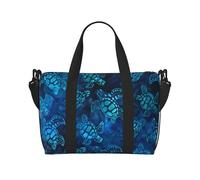 Tcoay Tortue de mer, sac de plage pour femme - Sacs à bandoulière réutilisables