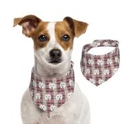 Tcoay Tous Mes Meilleurs Amis sont des Westies,Bavoir pour Animaux de Compagnie, écharpe, Bandana pour Chats et Chiens, Serviette pour Chiens, écharpe réglable pour Animaux de Compagnie,M