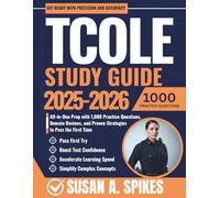 TCOLE study guide 2025-2026: All-in-One Prep with 1,000 Practice Questions, Domain Reviews, and Proven Strategies to Pass the First Time