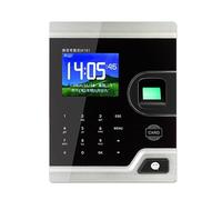 TCP IP Biométrique D'empreintes Digitales Temps De Présence Horloge Enregistreur Numérique Électronique Lecteur Anglais Machine USB Carte D'identité
