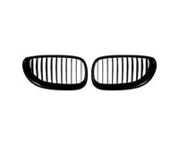 TCPCHKHOPP Grille Calandre Voiture pour Série 5 pour E60 E61 520i 525i 530i 540i 550i 2004-2010 Calandre Avant Pièce Gril Pare-Chocs Calandre Avant Voiture(1 Line Black)