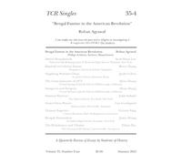 TCR Singles 35-4 Bengal Famine in the American Revolution