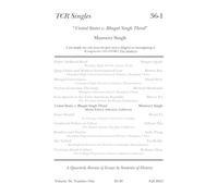 TCR Singles 36-1 United States v. Bhagat Singh Thind