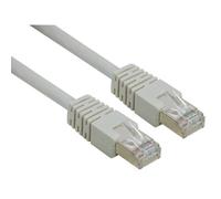 Tcr66Ss020I - Câble Réseau Sstp/Pimf - Cat6 - Connecteur 8P8C Mâle Vers Connecteur 8P8C Mâle / Cca / Vrac / Ivoire / 2.0M