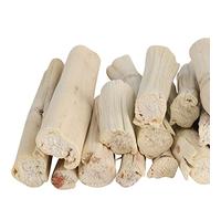 Tcrogsciss Bâtons de bambou doux naturels pour lapins, jouets à mâcher pour dents de lapin, chinchilla et petits animaux de compagnie 100 g