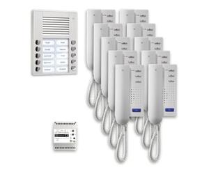 tcs TCS Tür Control Station audio extérieure Pack 10 boutons PES AP PPA10-EN/02 Quantité:1