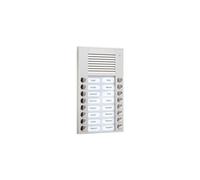 TCS Tür Control poste extérieur audio 2 rangées PES16-EN/04