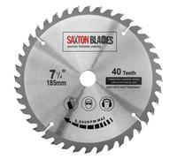 TCT18540T20B TCT Lame de scie circulaire 185 mm x 40 T x 20 mm alésage 16 mm pour Evolution Bosch Makita etc.