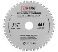 TCT18544TMPT Saxton Lame de scie circulaire innovante et polyvalente TCT 185 mm x 44 dents pour le bois et le métal, compatible avec Bosch, Dewalt, Ryobi et Makita, etc.
