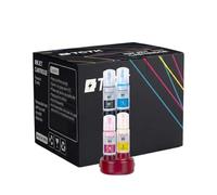 TCTK Cartouches d'encre 70ml E-101BK E-101C E-101M E-101Y Lot de 4 CMJN Compatible avec Epson EcoTank L14150 L4150 L4160 L4260 L4266 L6160 L6170 L6176 L6190 L6260 L6270 L6276 L6290