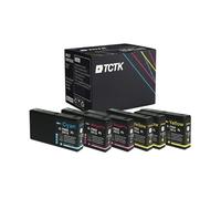 TCTK Cartouches d'encre 79 79 Lot de 4 CMJN Compatible avec Epson Workforce Pro WF-4630 DWF, pour Workforce Pro WF-4640 DTWF, pour WF-5100, remplace C13T79114010