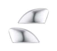 TCVCTNMZTX 2 morceaux de couverture miroir for oreilles latérales Casquettes mate Chrome Vue arrière Convient for Vw Aptitude au golf MK7 .5 GTI 7 R Fit for Touran L for Golf7 g rétroviseur