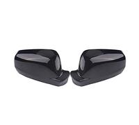 TCVCTNMZTX Capuchon de rétroviseur miroir brillant la face l'aile noire Boîtier même taille Ajustement du golf 4 Mk4 Ajuster for accessoires voiture Bora 1998-2004 rétroviseur(Wing Mirror Pair)