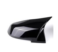 TCVCTNMZTX Couverture de miroir latérales la vue arrière F20 F21 F22 F23 F30 F32 F36 X1 E84 F87 M2 Accessoires motif en fibre carbone convient for BMW 1 2 3 4 x rétroviseur(Black Left)