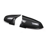 TCVCTNMZTX Couverture miroir latérale de vue arrière F20 F21 F22 F23 F30 F32 F36 X1 E84 F87 M2 Accessoires motif en fibre carbone convient for BMW 1 2 3 4 x Séries rétroviseur(Carbon fiber pattern)