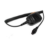 TCVCTNMZTX dix ÉPINGLER Microphone Ptt Talkie Walkie Radio Deux voies Forme for Hytera HYT MD780 RD980 MT680 Microphone pour interphone