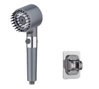 TCVCTNMZTX Douche for accessoires de salle bain Pommeau douche for trois niveaux réglage for pression Boutons massage Ensemble filtres Pièces Pommeau de douche(Grey suit B)