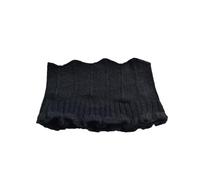 TCVCTNMZTX Écharpe 100% pur cachemire for femme, épaisse, tricotée, cache-cou, protection, automne-hiver, en de chèvre Écharpe(Dark night black)