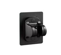 TCVCTNMZTX Pommeau de douche for grand panneau 13 cm, 3 modes, massage haute pression, buse pulvérisation for économie d'eau, accessoires salle bain Pommeau de douche(Black bracket)