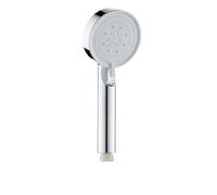 TCVCTNMZTX Pommeau de douche réglable for 5 modes, économie d'eau, massage, crochet, tuyau, accessoires salle bain Pommeau de douche(Sliver)