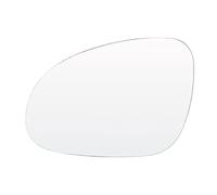 TCVCTNMZTX Porte latérale droite de la porte chauffée Verre arrière Plaque Convient for VW Fit for Golf 5 Mk5 2003-2008 for Jetta for Passat B6 2006-2009 rétroviseur(Left)