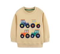 TCWWBB Pull pour fille - Pull pour enfant - Dinosaure - Licorne - Papillon - Danse - Unisexe - Haut à manches longues en coton - Tenue décontractée - Col rond - Vêtements d'hiver - Âge : 1 à 7 ans