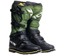 TCX X-Blast 2023 Bottes de motocross, noir-vert-jaune, taille 39 pour homme