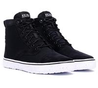 TCX Dartwood Tex Chaussures moto, noir-blanc, taille 41 pour homme