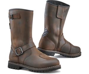 TCX Fuel 2.0 Bottes de moto imperméables, brun, taille 41 pour homme