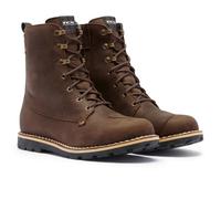 TCX - HERO 2 WP, Chaussures de Moto en Cuir, Imperméables avec Protections, Marron, 41