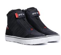 TCX Ikasu 2 imperméable Chaussures de moto pour femmes, noir-blanc-rouge, taille 41