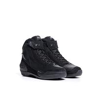 TCX - Jupiter 5 Gore-Tex, Bottes de Moto pour Hommes, Protectrices, Membrane Gore-Tex Performance intégrée à la Tige en Daim, Fermeture par Lacets et Velcro, Noir